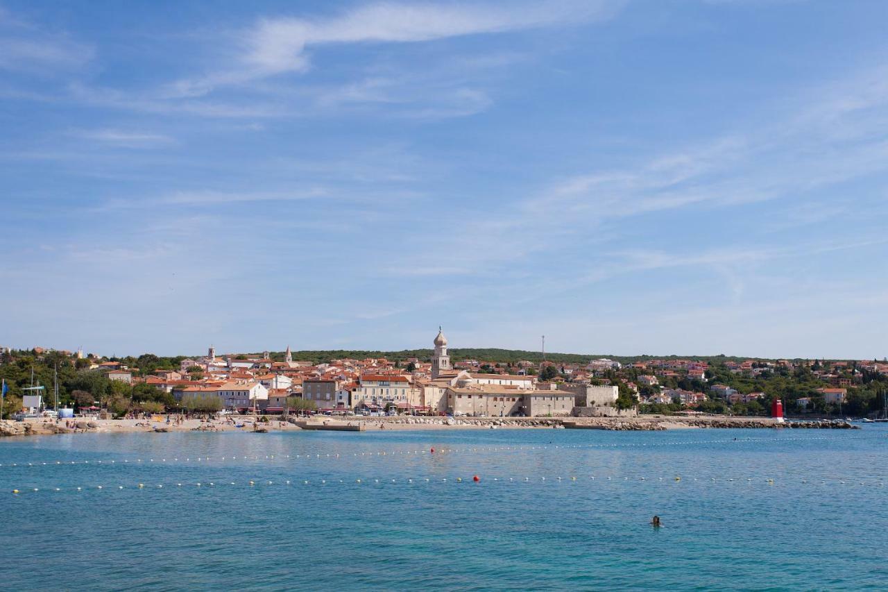 Rooms Miramare Krk Town Esterno foto